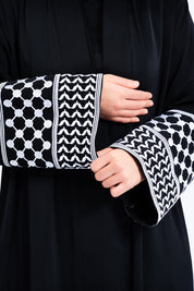 ABAYA Falastin - noir