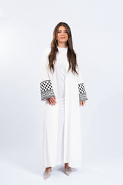 ABAYA Falastin - Blanc